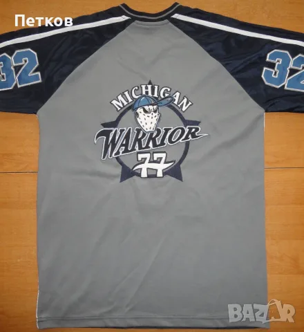 Мъжка блуза Michigan Warrior, размер - S/M, снимка 5 - Блузи - 56416642
