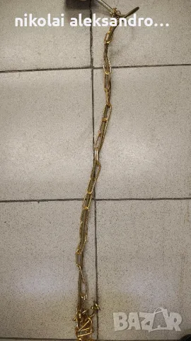 полилей стъкло месинг, снимка 4 - Антикварни и старинни предмети - 49640947