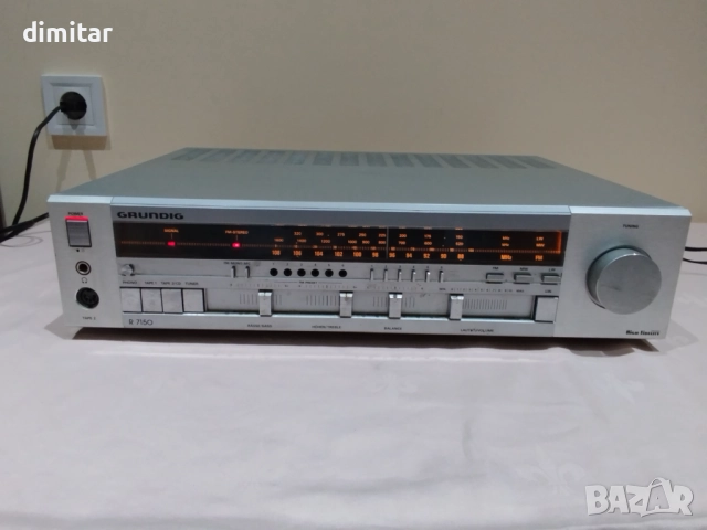 Ресийвър GRUNDIG R 7150 AM/FM, снимка 7 - Ресийвъри, усилватели, смесителни пултове - 52549123
