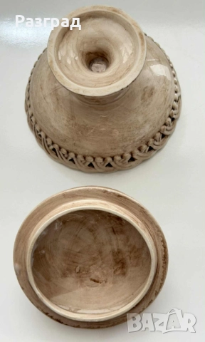 Винтидж италианска порцеланова кутийка, снимка 8 - Декорация за дома - 52416641