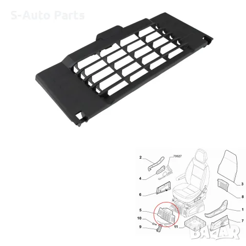 Въздуховод за Peugeot Boxer, Fiat Ducato, Citroen Jumper, снимка 6 - Аксесоари и консумативи - 55844774