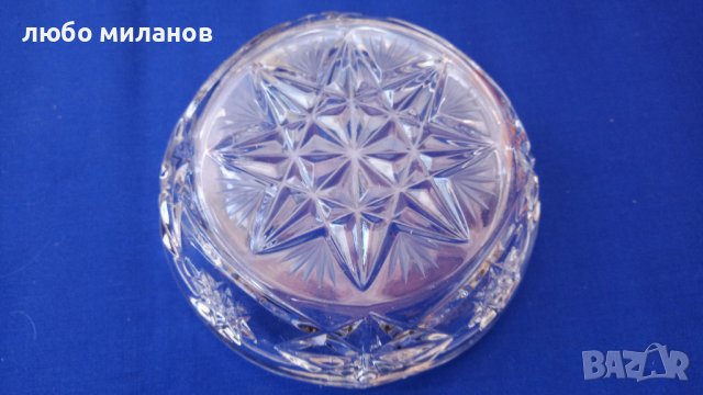 Два кристални съда, различни, снимка 7 - Аксесоари за кухня - 42473406