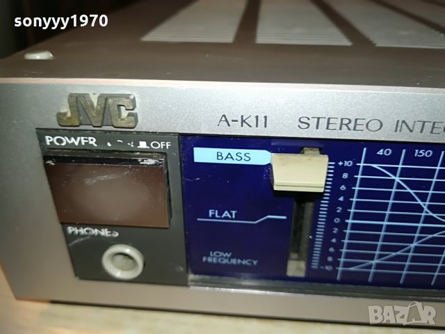 jvc a-k11 stereo amplifier-made in japan, снимка 10 - Ресийвъри, усилватели, смесителни пултове - 29823727