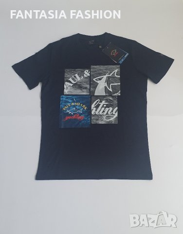 Мъжки  Тениски Paul & Shark, снимка 3 - Тениски - 34965685