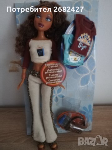 КУКЛА Колекционерска Barbie My Scene Teen  Madison Westley Doll In Outfit T-shirt & Pant Set Rare

