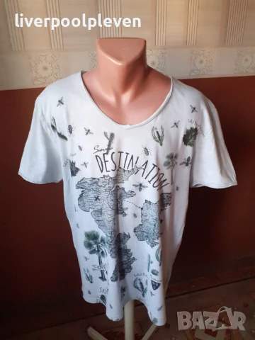 👉Mavi Jeans Original XL ефектна, снимка 2 - Тениски - 51243429