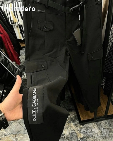 Мъжки спортно-елегантен панталон Dsquared 2, снимка 9 - Панталони - 38350786