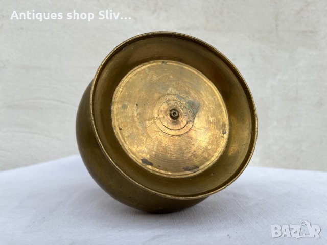 Колекционерска бронзова каничка №1294, снимка 5 - Антикварни и старинни предмети - 34903297