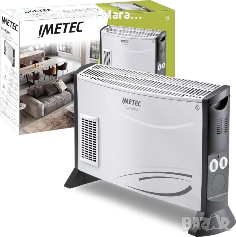 Електрическа печка конвектор 2000 W Imetec Eco Rapid чисто нова, снимка 1 - Отоплителни печки - 42293643