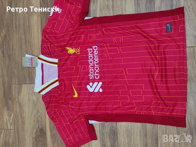 Домакинска тениска на Liverpool Stadium shirt 2024/2025 размер L