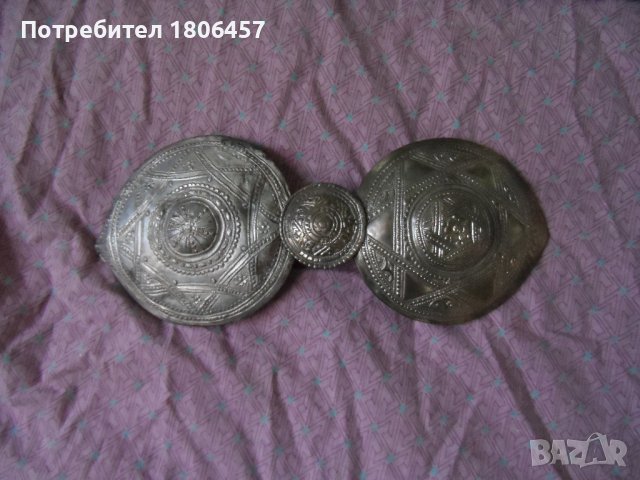 стари възрожденски сребърни пафти, снимка 1 - Антикварни и старинни предмети - 37597854