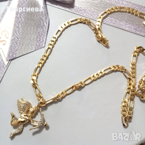  дамски синджир със златно покритие