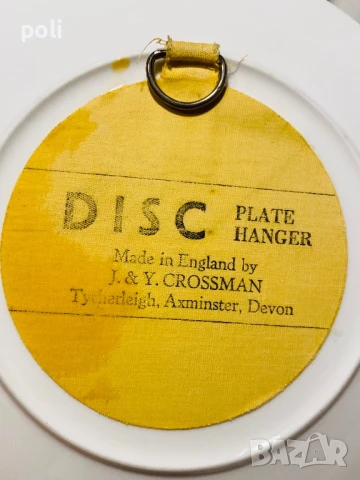 порцеланова чиния за стена , снимка 3 - Декорация за дома - 50780215