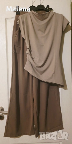 Страхотна асиметрична блузка, снимка 3 - Тениски - 53992065