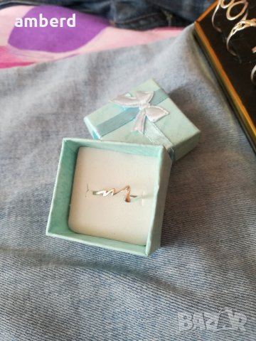 Изключително нежен сребърен пръстен - модел KR024, снимка 3 - Пръстени - 30687205