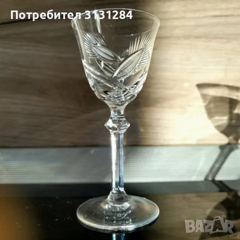 Nachtmann винтиж кристални чаши за ракия, ликер..  Германия, снимка 2 - Чаши - 48374424