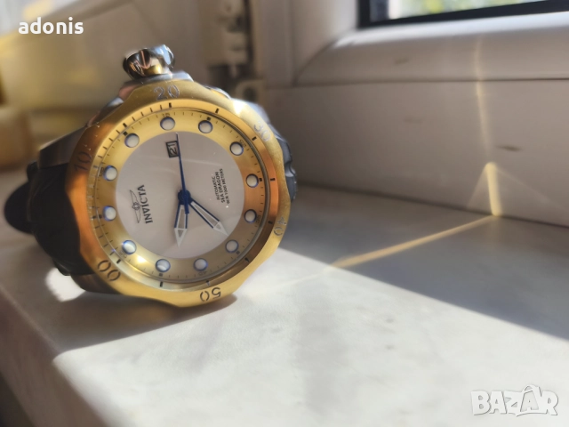 Original autentic INVICTA AUTOMATIC MECHANICAL WATCH, Seiko nh35. Автоматичен механичен часовник Инв, снимка 4 - Други - 52016930