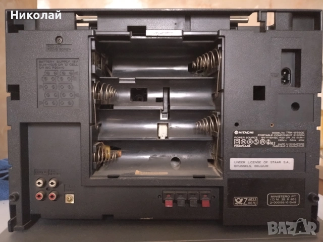Hitachi TRK-W550E, снимка 4 - Радиокасетофони, транзистори - 53301527