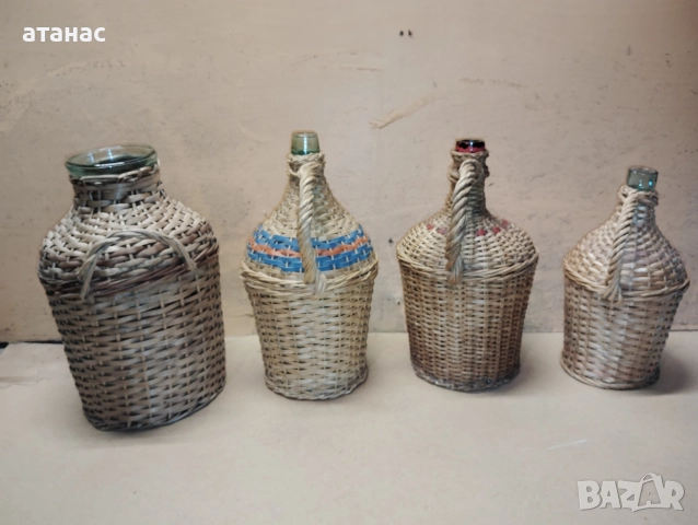 Стари стъклени дамаджани и буркани , снимка 5 - Други стоки за дома - 52586779