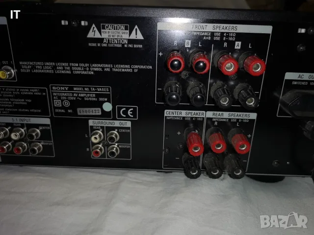 Висок клас транзисторен AV усилвател Sony model TA-VA8ES, снимка 7 - Ресийвъри, усилватели, смесителни пултове - 56106084