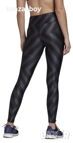 Adidas Allover Graphic 7/8 Tight - страхотен дамски клин 2ХС, снимка 2 - Клинове - 54018357