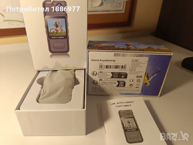 body camera боди камера видеорегистратор - два модела, снимка 16 - Камери - 48698965