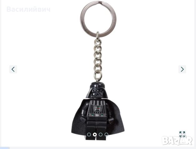 Ключодържател Lego Darth Vader Star Wars, снимка 2 - Конструктори - 44156526