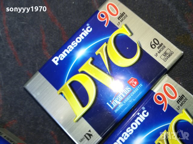 PANASONIC MINI DV CASSETTE 1910222007, снимка 5 - Аудио касети - 38386518