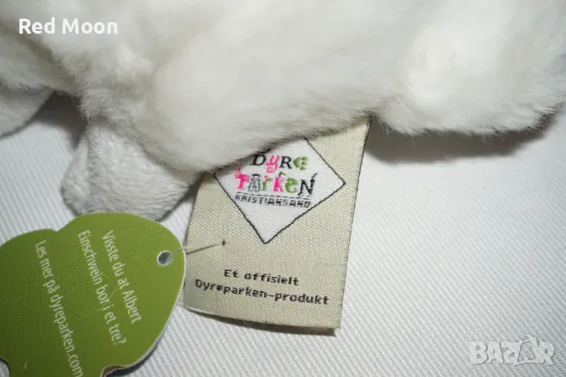 Бял Плюшен Заек 17см, снимка 11 - Плюшени играчки - 47390306