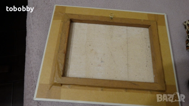 Картина "Рибари", маслен шедьовър, снимка 7 - Картини - 52324457