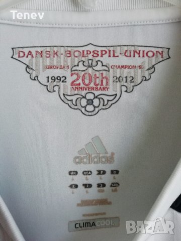 Denmark Adidas оригинална тениска футболна фланелка Дания L, снимка 3 - Тениски - 37699743