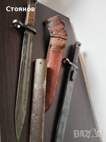 Лот щикове Mannlicher M1895,Чешки щик за VZ58, снимка 8 - Антикварни и старинни предмети - 40318617