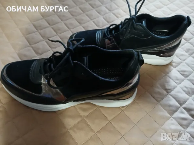 раз.41стелка 27см НАПЪЛНО ЗАПАЗЕНИ МАРАТОНКИ ТИП ОБУВКА С ПЛАТФОРМА 7см, снимка 2 - Маратонки - 49505379