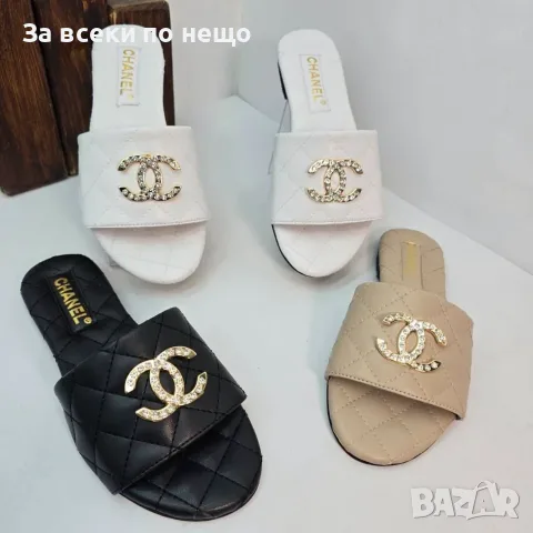Chanel Дамски Чехли Шанел - Различни Цветове Код SEM-570