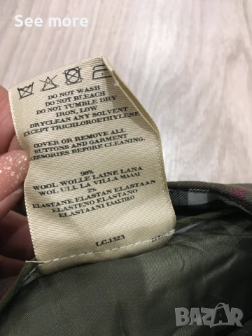 BURBERRY дамски панталон от финна вълна XS/S, снимка 7 - Панталони - 53937093