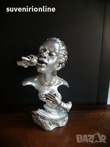 Декоративна статуетка музикант, снимка 4 - Статуетки - 39160500