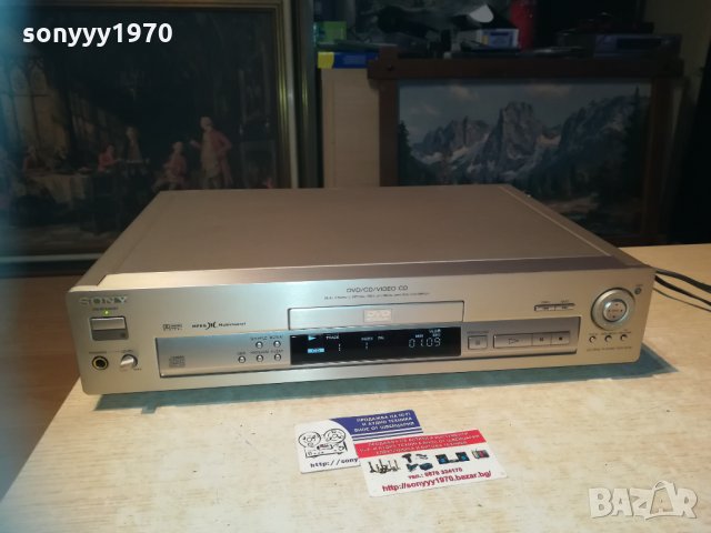 sony DVP-S715 cd/dvd player-gold 0501211721, снимка 3 - Ресийвъри, усилватели, смесителни пултове - 31318693