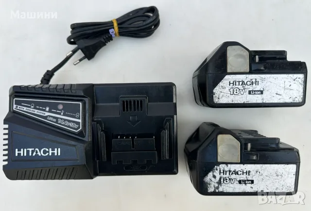 Hitachi G 18DSL - Акумулаторен ъглошлайф 2x18V 3.0Ah, снимка 7 - Ъглошлайфи - 56248439