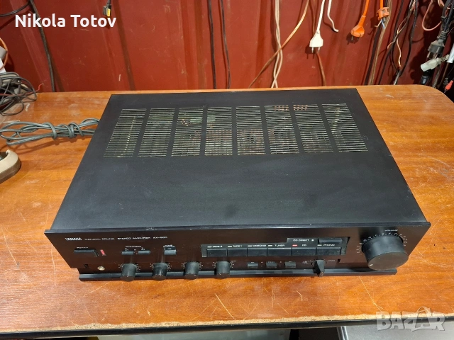 Продава се усилвател Yamaha AX-500 , снимка 2 - Ресийвъри, усилватели, смесителни пултове - 54046379