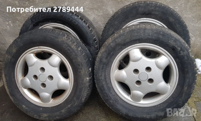 Алуминиеви джанти 4х100, ЕТ43, ЦО 60.1 за Рено