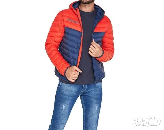 Мъжко Яке ZEUS Rosso/Blu, снимка 3 - Якета - 56273820
