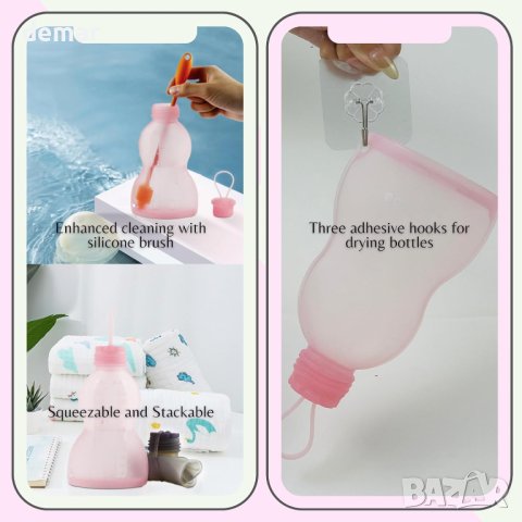 Чанта за съхранение на кърма O'doe, Комплект от 19 части, снимка 5 - Аксесоари за кърмачки - 42794352