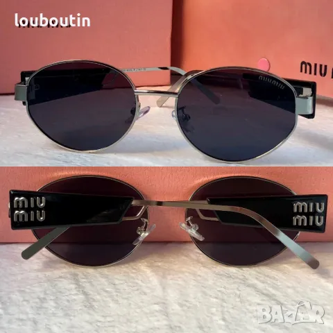 Miu 2024 дамски слънчеви очила елипса кръгли овални 4 цвята, снимка 8 - Слънчеви и диоптрични очила - 47931022