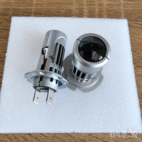 H7 LED, Лед крушки с мини лупи, 80W, 9000 lm, снимка 11 - Аксесоари и консумативи - 54467657