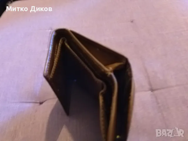 Портфейл компактен малък марков на Камел 85х75мм естествена кожа, снимка 8 - Портфейли, портмонета - 50303877