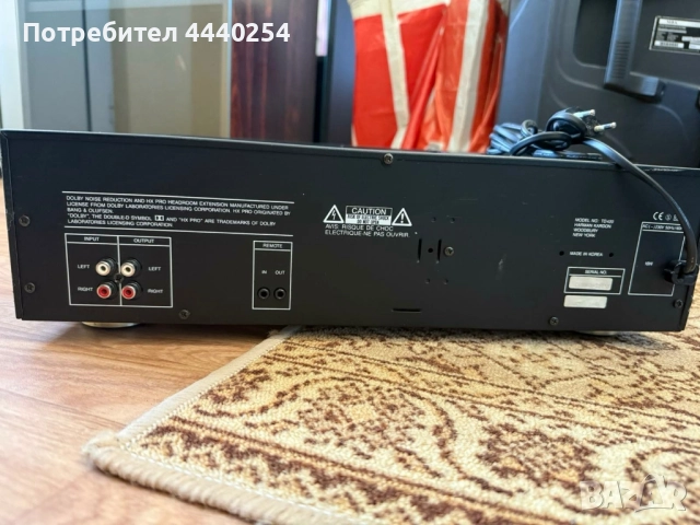 Harman/kardon TD 420, снимка 2 - Декове - 52344912