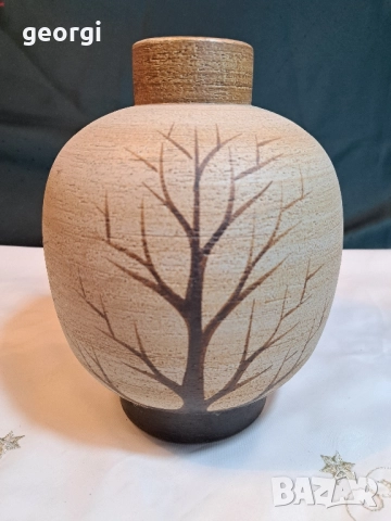 керамична ваза ръчна изработка 28/4