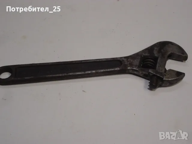 Малък раздвижен ключ - Немски, снимка 8 - Ключове - 55757027