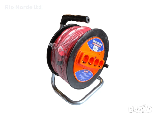 Удължител Макара 50м 3 х 2,5 3000W НОВИ, снимка 3 - Други инструменти - 53352044