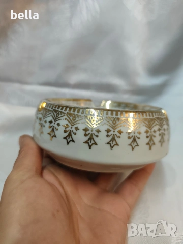Винтидж видински порцелан – Пепелник Ромео и Жулиета, снимка 2 - Антикварни и старинни предмети - 54309727